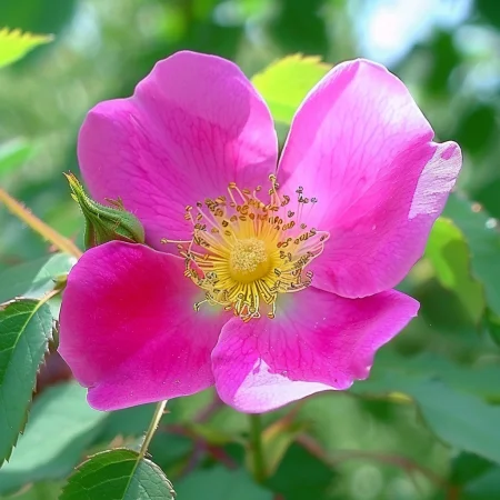 Ruža Shakespearovej záhrady - na koreň