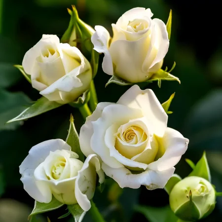 Mini ruža Belunora na holom koreni