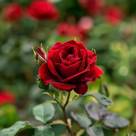 Mini ruža Noverisea na holom koreňi